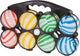 Androni jeu de boules set kunststof 8 ballen
