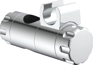 Eisl glijder voor wandhouder, 25 mm, chroom