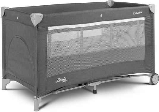 Caretero - campingbedje basic plus graphite