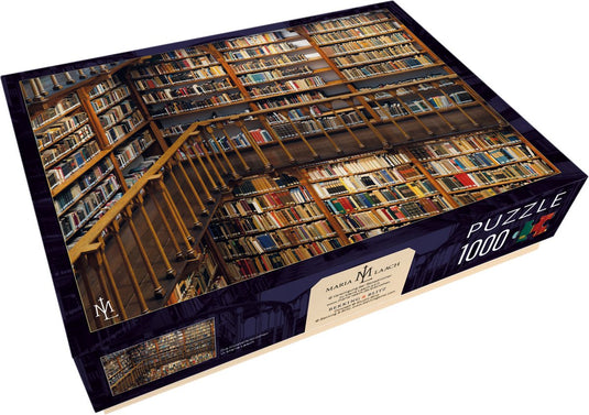 Bekking blitz - puzzel - 1.000 stukjes - kunst - de kloosterbibliotheek - die klosterbibliothek - maria laach