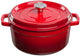 Grand feu - geëmailleerde gietijzeren braadpan - 4,7 ltr. - rood