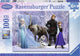 Ravensburger puzzel disney frozen: in het rijk de sneeuwkoningin - legpuzzel - 100 stukjes