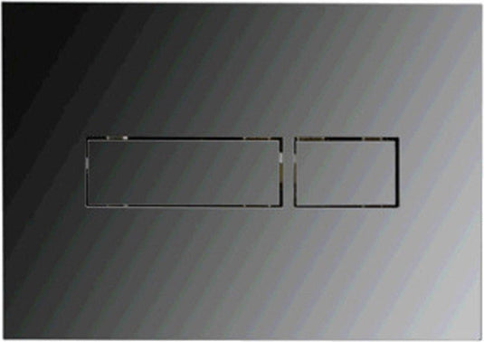 Plieger flair bedieningsplaat dualflush chroom