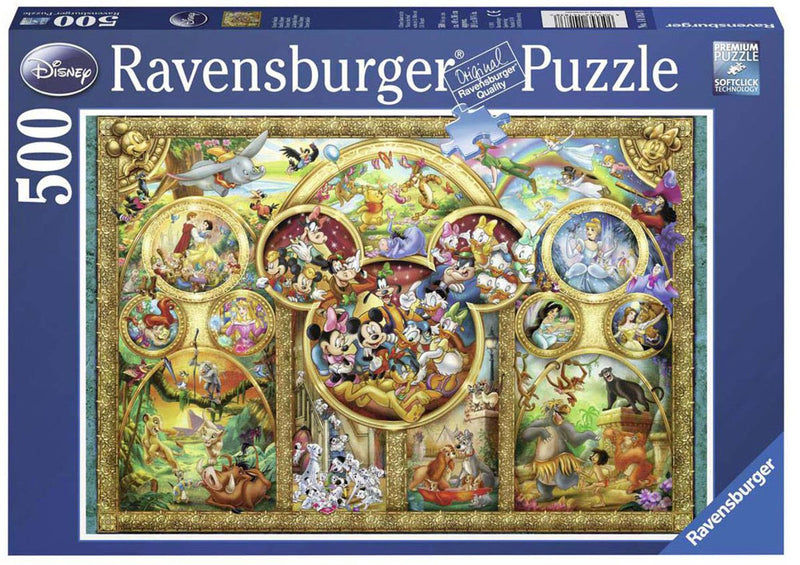 Chargez l'image dans la visionneuse de la galerie, Ravensburger puzzel disney familie - legpuzzel - 500 stukjes
