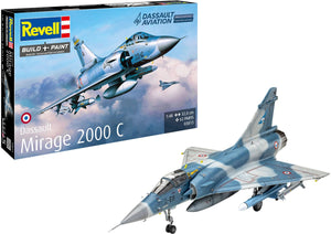 Revell modelbouwpakket militaire voertuigen - 03813 dassault mirage 2000c plane plastic - 1:48 - modelbouw