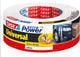 Tesa textieltape extra power universeel ducttape textielversterkt voor repareren – wit 50m x 50mm