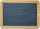 Maped office krijtbord - natuurlijke lei