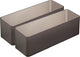 Yamazaki stapelbare lade organizer - diep | smal - tower - zwart