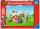 Ravensburger puzzel super mario - legpuzzel - 200 xxl stukjes