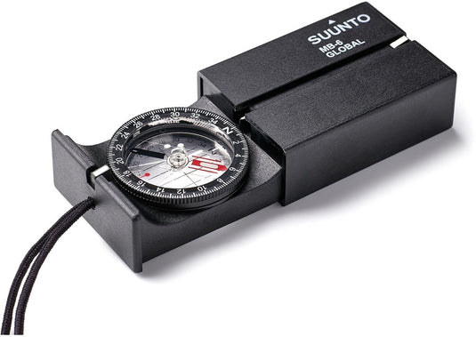 Suunto mb-6 global spiegelpeilkompas - zwart