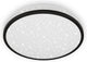 Briloner acorus - led plafonniére - plafondlamp - 3403- 015 - sterrenhemel-effect - neutraal wit 4000k - 12w - 1200 lm - ip20 - 25.000 uren - ø28 x 7 cm