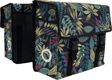 Willex - dubbele tas - city forest - universele bevestiging - 34 liter