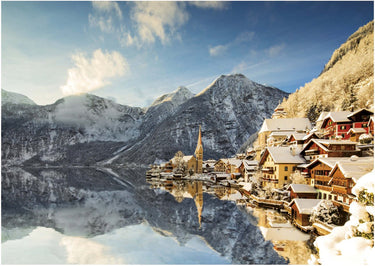 Educa legpuzzel hallstatt winter 1500 stukjes volwassenen goud.