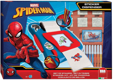 Multiprint spiderman stickermachine set