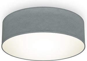 Briloner b.k.licht - plafondlamp - ø30cm - grijs - excl. e27 lichtbron