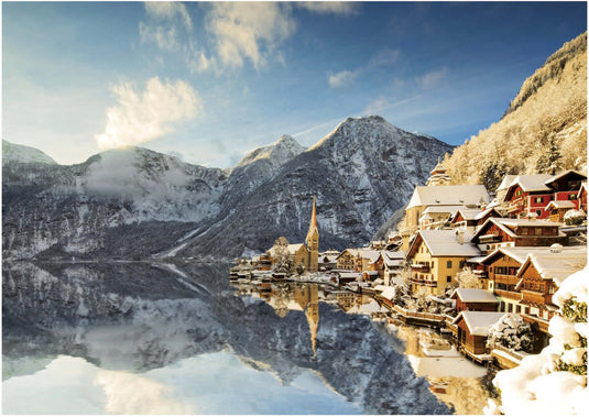 Educa legpuzzel hallstatt winter 1500 stukjes volwassenen goud.