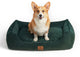 Peluvio hirado – hondenmand met hoge randen – maat m – comfortabel antislip – wasbare hoes – geborgenheid voor honden van alle leeftijden