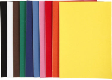 Creativ company http: www.cchobby.nl velour-papier-a4-vel-210x297-mm-140-gr-diverse-kleuren-10-vel-1-doos