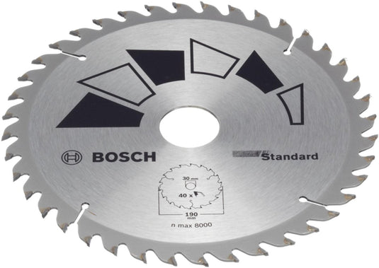 Bosch cirkelzaagblad basic 190x2.2x30 24 - 40 tanden