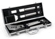 Leopold vienna - barbecuegereedschap 4-delige set in grillkoffer - bbq accessoires