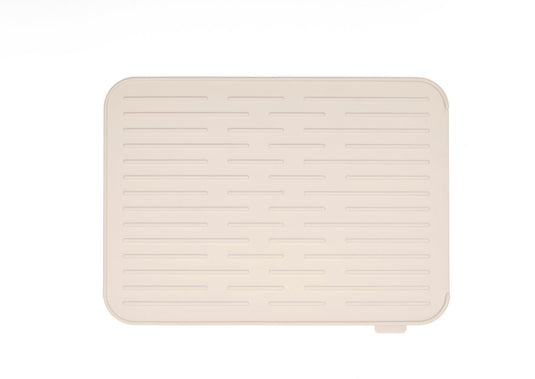 Brabantia sinkside afdruipmat - siliconen - 44 x 32 cm - soft beige