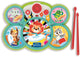 Baby clementoni clementoni baby drumstel musicali - kinder trommel met drumstokken en muziek voor kinderen - drum speelgoed muziekinstrument voor kids, kind en peuter