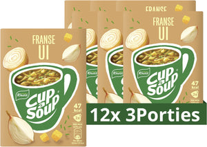 Knorr cup a soup - franse ui - zonder toegevoegde smaakversterkers en kunstmatige kleurstoffen - 36 porties