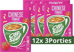 Knorr cup a soup - chinese tomaat - zonder toegevoegde smaakversterkers en conserveermiddelen - 36 porties