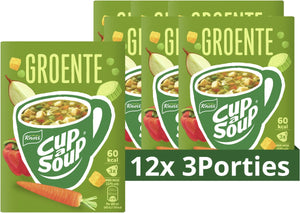 Knorr cup a soup - groente - zonder smaakversterkers, kleurstoffen en conserveermiddelen - 36 porties
