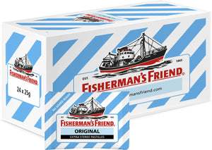 Fisherman's friend original suikervrij - 24 zakjes x 25 gram