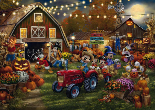 Schmidt puzzle schmidt puzzel disney legpuzzel mickey minnie pumpkin festival 1000 stukjes.