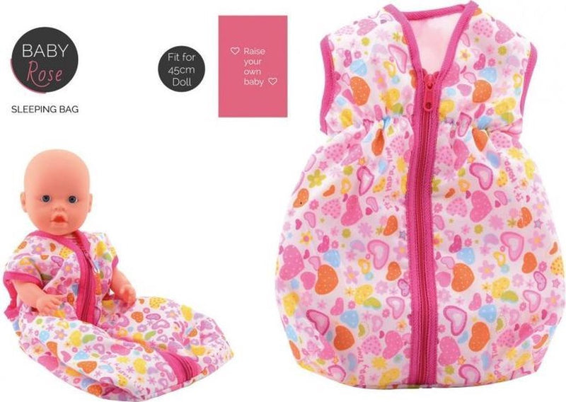 Chargez l'image dans la visionneuse de la galerie, Johntoy slaapzak babypop rose 38 cm roze
