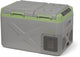 Steamy -e elektrische compressor koelbox - dual compartment - tegelijk koelen en vriezen - 24 liter - 12v en 230v - voor auto en camping - grijs