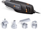 Steinel heteluchtpistool hm stick 350w - 2 standen 400°c en 500 °c - luchtvolume 100 l min - incl. mondstukken