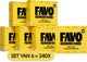 Favo gewoon goed favo vaatwastabletten all-in-one - 6 x 40 capsules = 240 stuks - extra schoon extra glans - voordeelverpakking