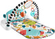 Fisher-price fisher price piano tapijt met licht en geluid-schop speel veelkleurig