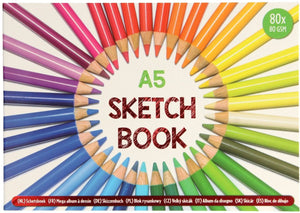 Wins holland schetsboek a5 80vel
