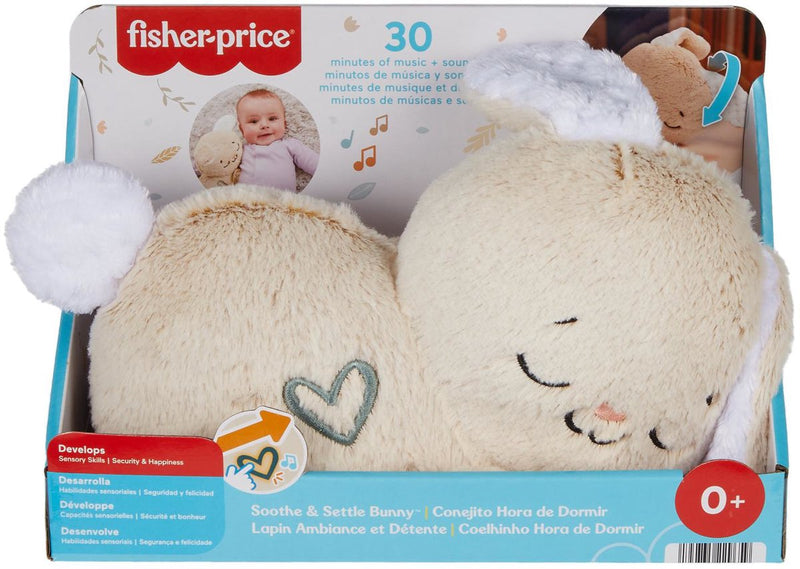 Chargez l'image dans la visionneuse de la galerie, Fisher-price kalmerend konijntje - knuffel met muziek, lichtjes en beweging
