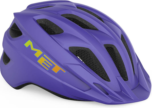 Met crackerjack mips fietshelm jongens meisjes – fietshelm kinderen – maat unisize (52-57cm) – purple matt