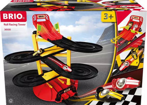 Brio 30550 racetoren met racewagens | speelgoedracewagens voor kinderen vanaf 3 jaar