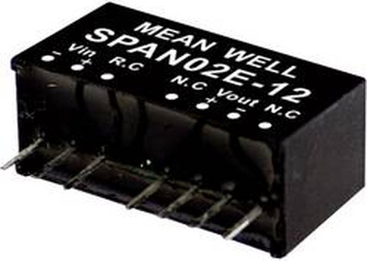 Mean well span02a-03 dc dc-convertermodule 500 ma 2 w aantal uitgangen: 1 x inhoud 1 stuk(s)