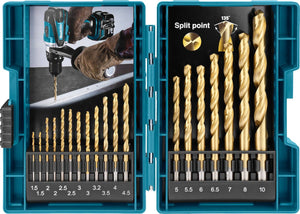 Makita accessoires borenset hss-tin 19dlg - d-67527