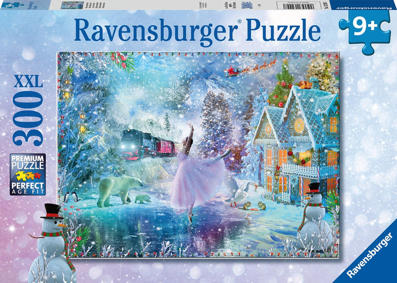 Afbeelding laden in galerijviewer, Ravensburger puzzel winterwonderland - legpuzzel - 300 xxl stukjes
