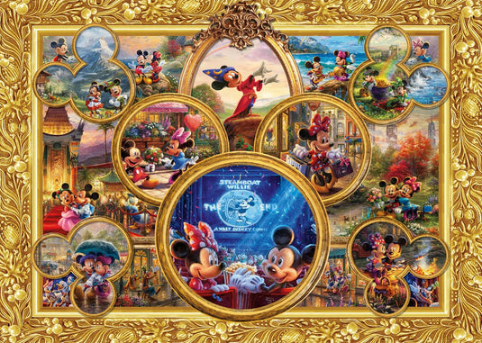 Schmidt mickey mouse legpuzzel 2000 stukjes disney collage.