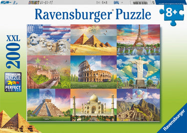 Ravensburger puzzel monuments of the world - legpuzzel - 200 stukjes
