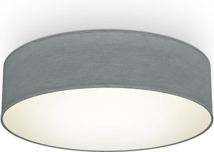Briloner b.k.licht - plafondlamp - ø38cm - grijs - excl. 2x e27 lichtbronnen