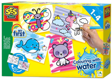 Ses creative ses my first kleuren met water - fantasie dieren