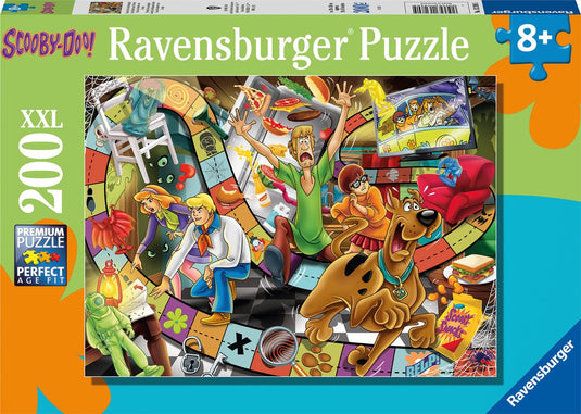 Ravensburger puzzel scooby doo hanted game - legpuzzel - 200 stukjes