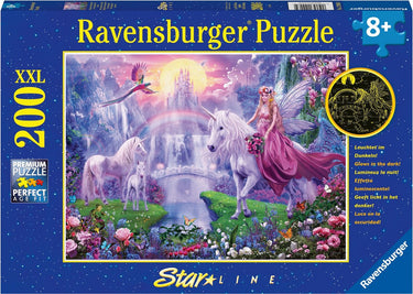 Ravensburger puzzel magische eenhoornnacht - legpuzzel - 200 stukjes