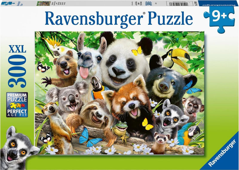 ギャラリービューアに画像をロードする, Ravensburger puzzel wildlife selfie - legpuzzel - 300 stukjes
